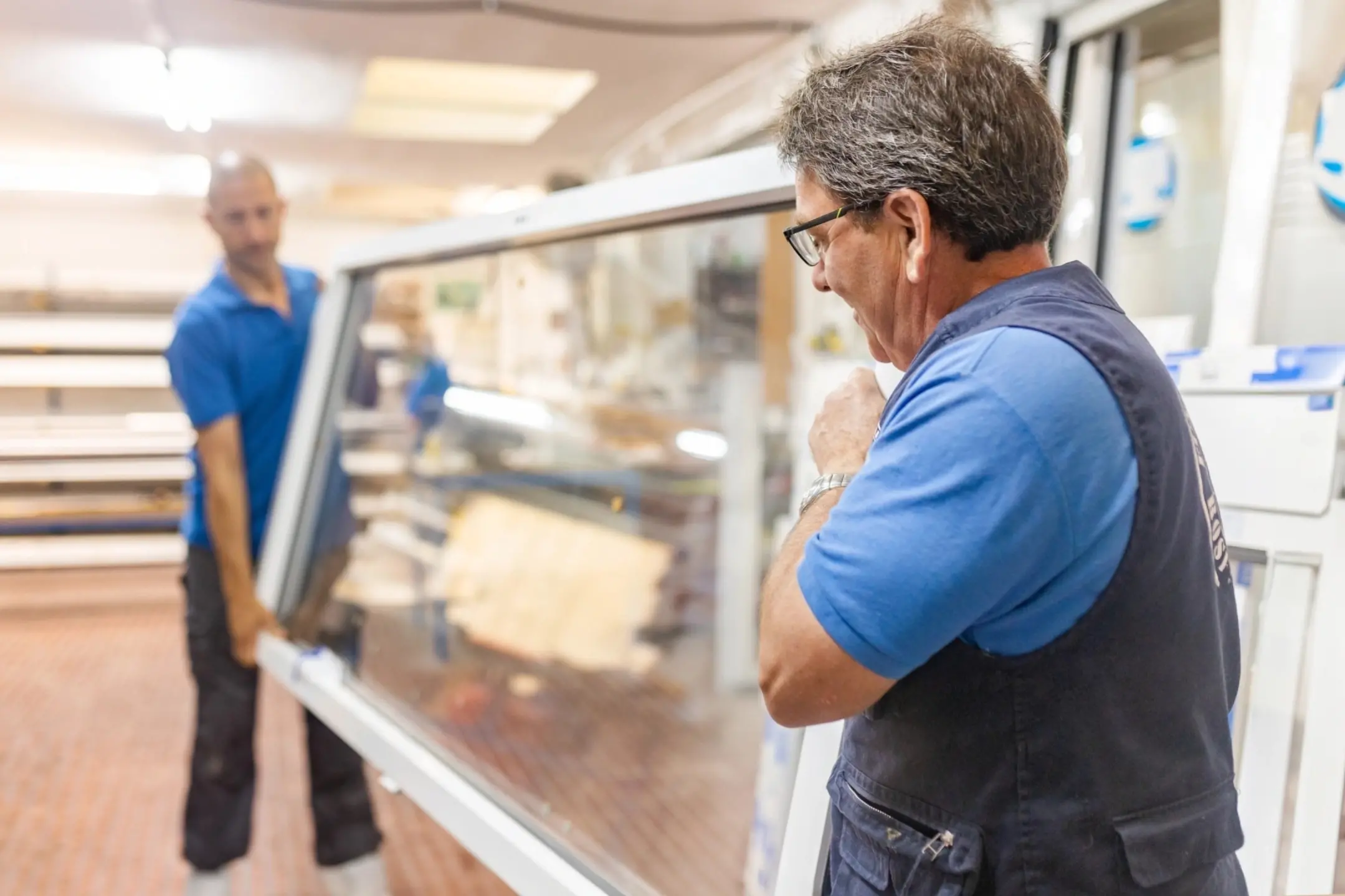 Foto del interior del taller