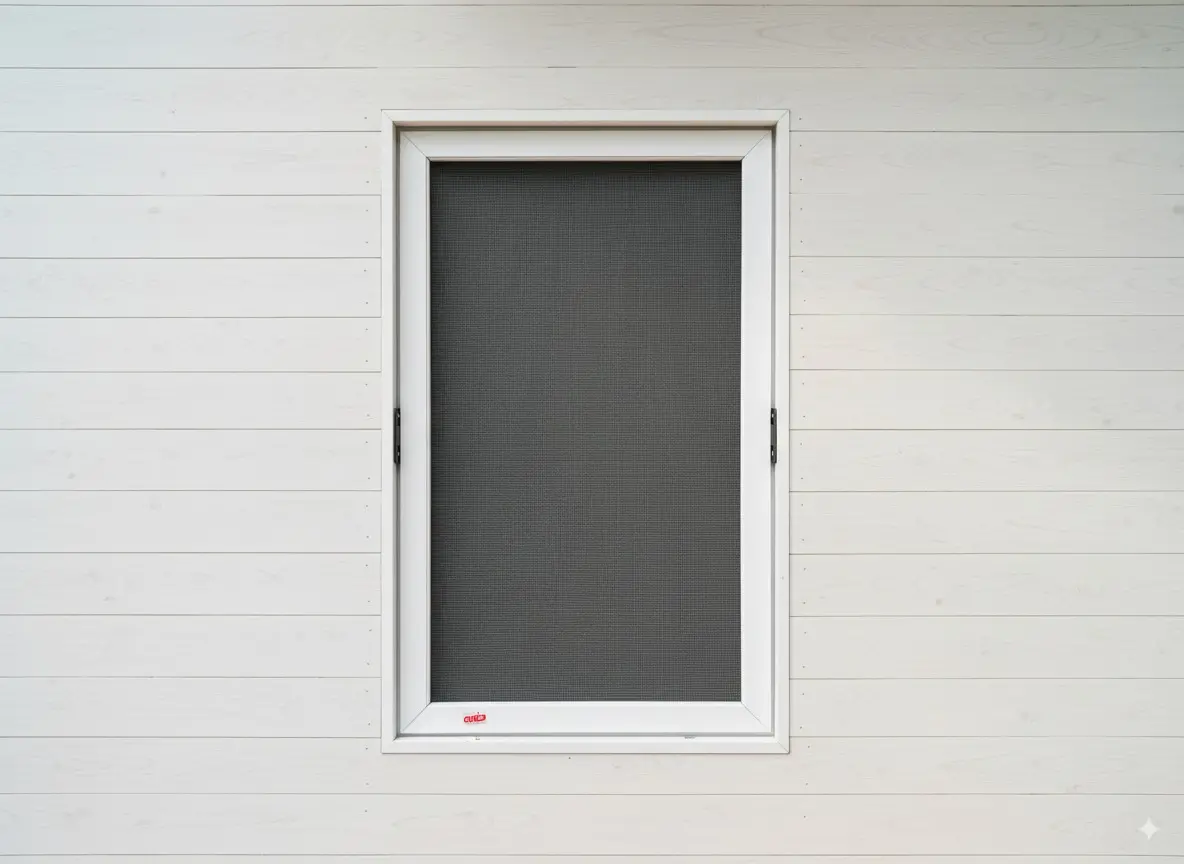 Detalle de malla de mosquitera